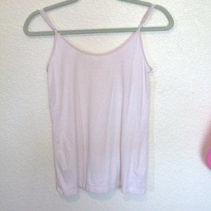White Time & Tru Tank Top Size Medium